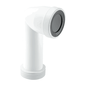 Bent Extended Inlet WC Pan Connector