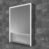 HIB Verve Illuminated Bathroom Mirrored Cabinet - Image 7