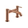Vado Individual Knurled Accents Slimline Bath Filler