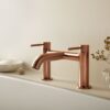 Vado Individual Knurled Accents Slimline Bath Filler - Image 3