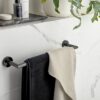 Vado Spa/Knurled Accents Towel Rail 450mm - Image 2