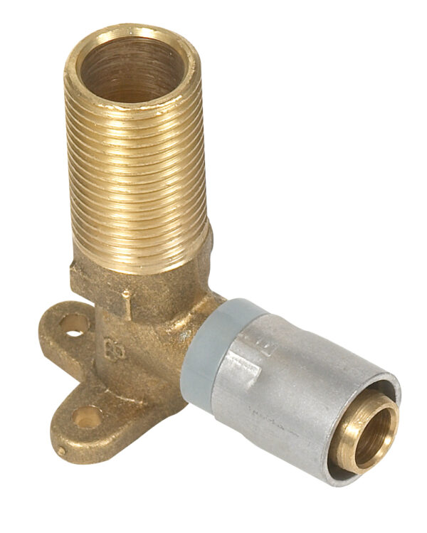 Buteline Male Backplate Elbow 1/2 Inch BSP x 16mm BWM100