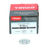Timco Metal Insulation Discs - Galvanised 35mm - Image 2