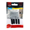 Timco Stella Fixings - TX - Pan - Black M5 x 65 4pcs - Image 3