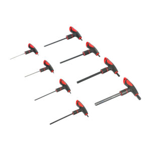 Timco T-Handle Hex Key Set 8pcs