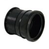 Floplast 110mm Ring Seal Drain Connector Black