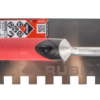 Rubi Steel Square Notched Trowel Open Handle - Image 2