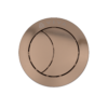 Brushed Copper Flush Button