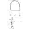 Axor Starck Single Lever Kitchen Mixer 240 Semi-Pro - Image 2
