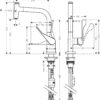 Axor Citterio Single Lever Kitchen Mixer with Pull-Out Spout - Image 3