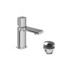 Vado Cameo Leverless Mini Mono Basin Mixer Tap and Universal Waste
