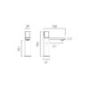 Vado Cameo Leverless Mono Basin Mixer Tap - Image 3