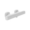Vado Cameo Wall Mounted Thermostatic Exposed Shower Bar Valve Matt White
