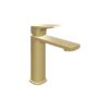 Vado Cameo Lever Mono Basin Mixer Satin Brass