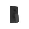 Vado Cameo Concealed 2 Outlet Manual Valve Matt Black