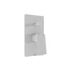Vado Cameo Concealed 2 Outlet Manual Valve Matt White