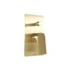 Vado Cameo Concealed 2 Outlet Manual Valve Satin Brass