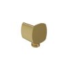Vado Cameo Soft Square Wall Outlet Satin Brass
