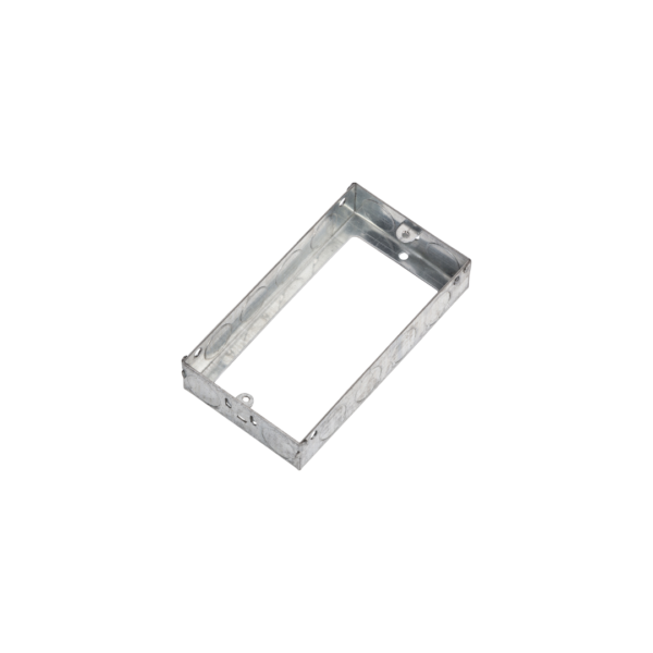 2G 25mm Galvanised Steel Extension Box