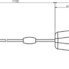 45A DP Pull Cord Switch with Neon and Mechanical On/Off - Image 2