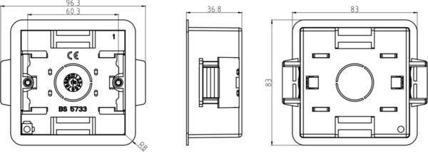 35mm Single Dry Lining Box - Image 2