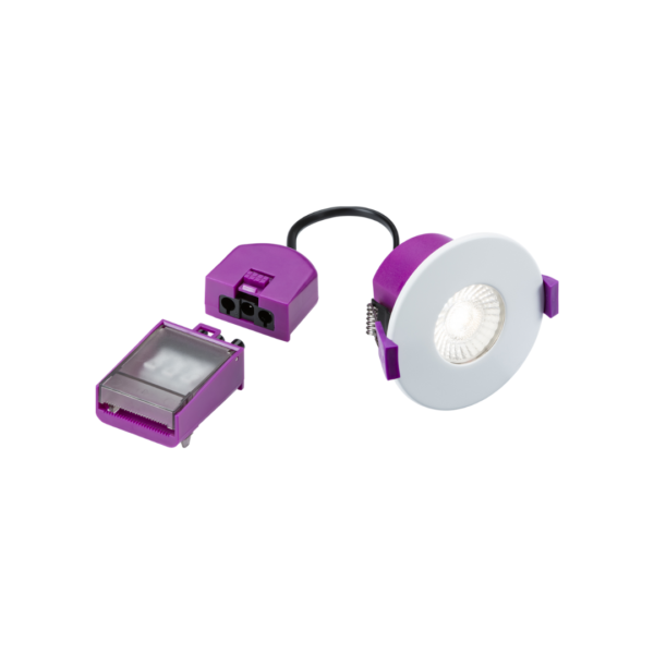 SpektroLED Evo Fixed - Fire Rated IP65 Downlight