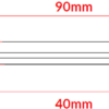 Fixed Bezel for SpektroLED Evo - Brushed Chrome - Image 2