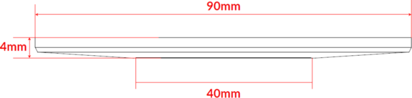 Fixed Bezel for SpektroLED Evo - White - Image 2