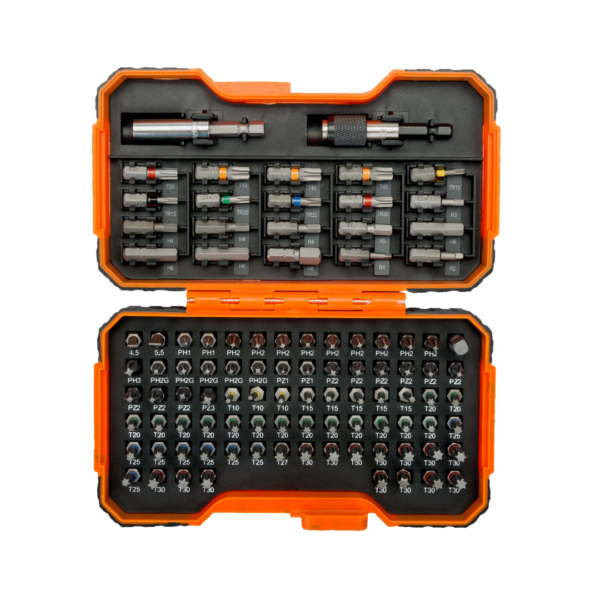 Bahco Colour Coded Bit set, 100 Piece