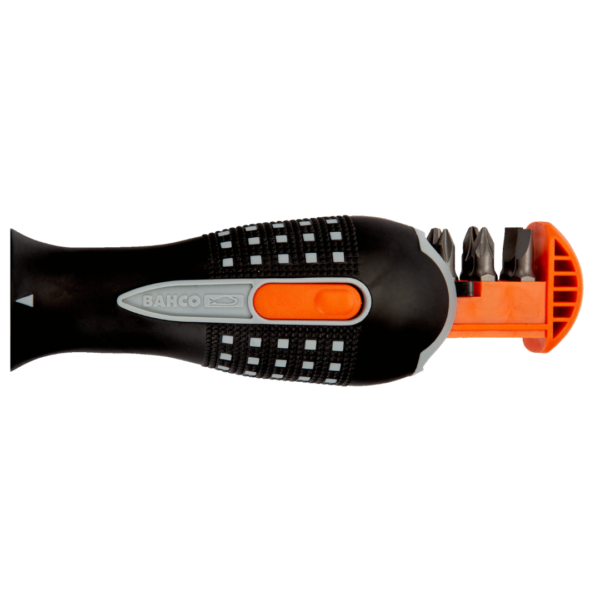 Bahco 808050L LED Ratchet Screwdriver & 6 Bits - Image 2