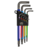 Coloured Hex L Key Set