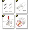 Regin Electrical Connector With Strain Relief - 3 Way - Image 2
