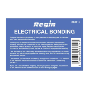 Electrical Bonding Stickers