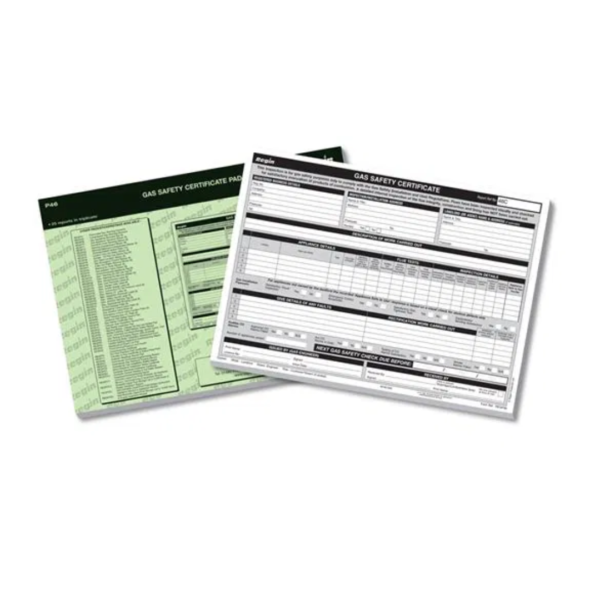 Regin Landlord Gas Safety Certificate Pad