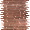 Dune Copper Mirror 26.5x28.5cm Mosaic