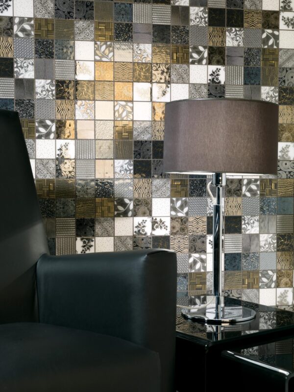 Dune Tiffany Black 28.1x28.1cm Mosaic - Image 2