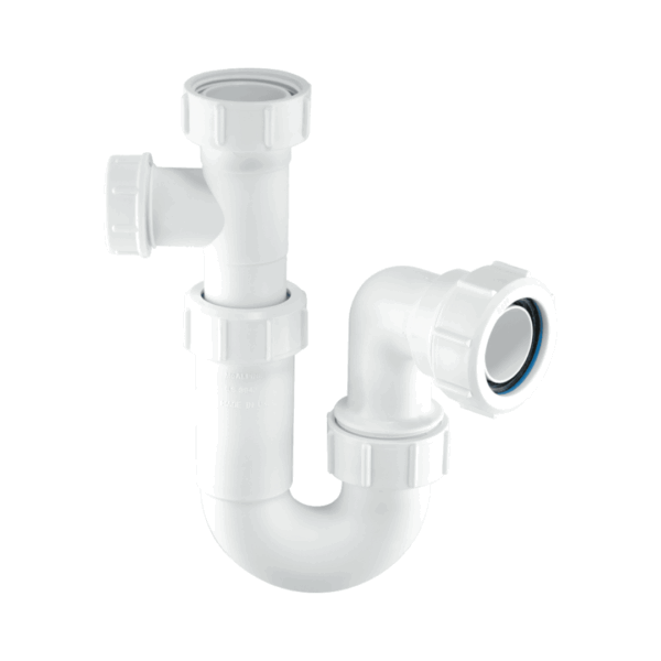 Tubular Swivel P Trap 1.1/4" With 19-23mm Connection