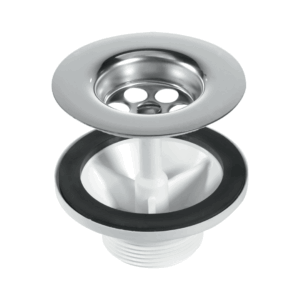 Belfast Sink Waste 85mm Flange 1.1/2" w Plug