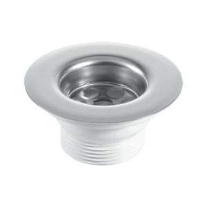 Centre Pin Sink Waste 85mm Flange 1.1/2" w Plug