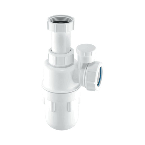 1.1/2" Adjustable Anti-Syphon Bottle Trap - 75mm Seal