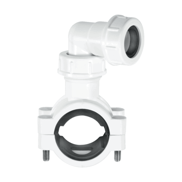 Condensate Clamp for 1.1/4" & 1.1/2" Waste White