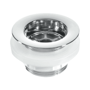 1.1/2" Backnut Bath Waste CP Plug 70mm Flange
