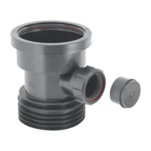 Drain Connector 4"/110mm with 1.1/2" Boss