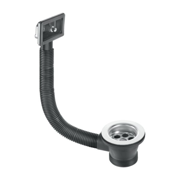 1.1/2" Combined Sink Waste & Rectangular Overflow 70mm