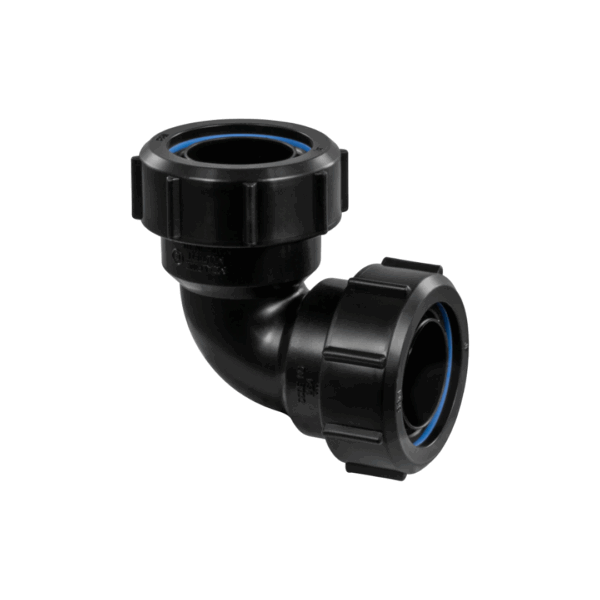 Multifit 90° Bend / Elbow 1.1/4" - Black