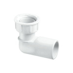 90° Overflow Connector with Loose Nut 3/4"