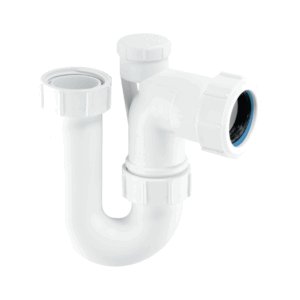 2" Anti-Syphon Tubular Swivel P Trap