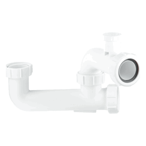 1.1/2" Extended Anti-Syphon Bath Trap 60mm Seal