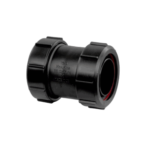 Multifit Straight Connector 1.1/2" - Black