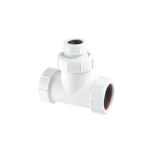 1.1/2" Slip Tee with Condensate Fitting 19/23mm